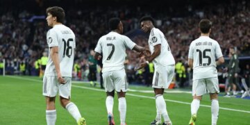 VIDEO/ Reali kualifikohet për raundin tjetër, Galaktikët triumfojnë ndaj Benficës edhe në 'Santiago Bernabeu'