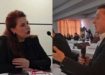 “Vepro si kukumjaçka” / Përplasje të forta në mbledhjen e Këshillit Bashkiak të Vlorës, kryetarja e bashkisë i përgjigjet demokratit: Je një kufomë politike, kërko falje.