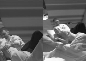 Video/ A është në krijim e sipër një çift i ri në shtëpi? Selin në këmbë ngrihet nga krevati dhe shtrihet pranë Gimbos.