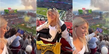 Video: Influenceri i njohur përballet me kritika të ashpra pas injorimit të spektaklit të Bad Bunny në favor të koncertit të promovuar nga Trump.