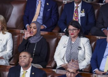 Video/ "Po i vrisni amerikanët", reagimi i një kongresmene demokrate ndërsa Trumpi flet