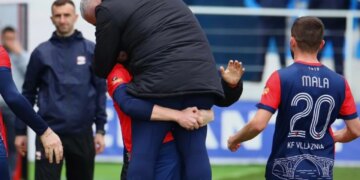 Vllaznia vazhdon me formën e saj të shkëlqyer, duke e mposhtur Vorën me një gol dhe duke mbajtur vendin e parë në tabelë.