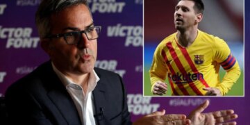 Zgjedhjet në Barcelonë, Victor Font, kandidati për president, premton rikthimin e Lionel Messit.