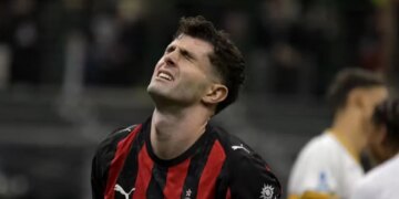 Alarm në Milan: Pulisic nuk e mban më titullin ‘Captain America’ – një fazë e vështirë për të.