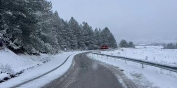 Bora në qarkun e Korçës, qarkullimi nuk paraqet probleme.