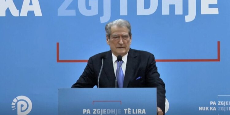 "Çështja Balluku është përfunduar", Berisha reagon ndaj Ramës: Zgjidhja vjen vetëm me ikjen tënde.