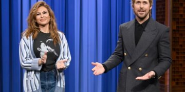 Çifti i njohur shfaqet së bashku për herë të parë pas më shumë se dhjetë vitesh, me Eva Mendes që merr një befasi për ditëlindjen nga Ryan Gosling.