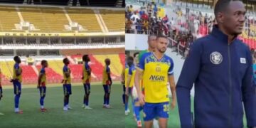 E çuditshme në Angola, ekipi ‘gabon’ stadiumin, rivalët e vet në fushë fitojnë ndeshjen përmes diskutimeve administrative.