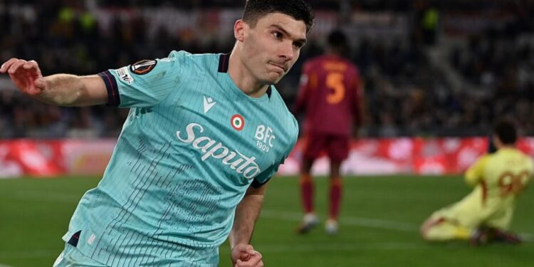 Europa League: Dramë dhe gola në Olimpico, Bolonja përjashton Romën