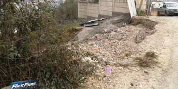 Fiks Fare/ Mjull Bathore, rruga po humbet - kalimi bëhet një sfidë për sigurinë e jetës. Banorët në rrezik të izolimit.