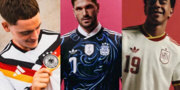 Foto/ Nga ngjyra blu e Argjentinës deri në historinë e Gjermanisë, si janë dizajnuar fanellat e skuadrave për Botërorin 2026