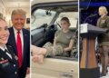 Foto/ Ushtarja amerikane që shoqëronte Trump, e njohur si ‘vajza e ëndrrave’ për shumë, nuk është reale.