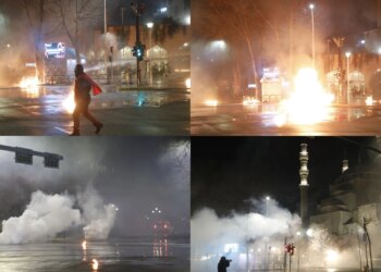 Fotolajm/ Pasojat e protestës së PD-së: Tym dhe flakë, çfarë la pas aktiviteti