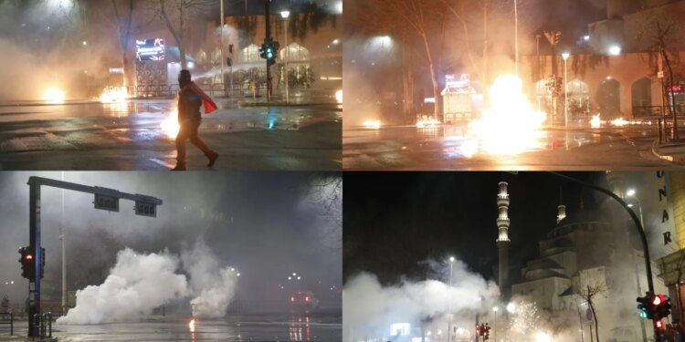 Fotolajm/ Pasojat e protestës së PD-së: Tym dhe flakë, çfarë la pas aktiviteti