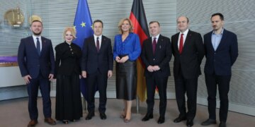 "Gjermania përkrah integrimin e Shqipërisë në Bashkimin Evropian" / Peleshi zhvillon një takim me Presidenten e Bundestagut për të shprehur mesazhe mbështetëse.