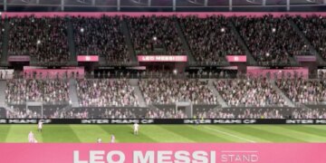 Inter Miami nderon Lionel Messin me një tribunë të emëruar në nder të yllit argjentinas.