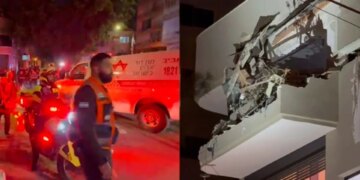 Irani lëshon breshëri raketash ndaj Izraelit, ndërlidhje fatale për një çift të moshuar në Tel Aviv.