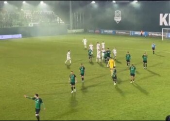 Kaos në përballjen Egnatia-Vllaznia, rrogozhinasit tërhiqen nga ndeshja, Xhemajli dhe trajneri Tetova ndëshkohen me karton të kuq.