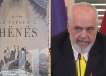 “Kryeministri Edi Rama prezanton librin e tij të ri ‘Në Sofrën e Hënës’”