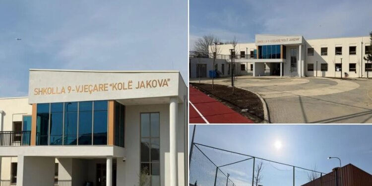 Kryeministri Rama tregon pamjet e rikonstruksionit të shkollës “Kolë Jakova” në Tiranë: Ambient modern për rreth 500 nxënës.