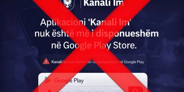 Kryetarja e AMA-s njofton heqjen e aplikacionit “Kanali im” për shkak të piraterisë së kanaleve shqiptare.