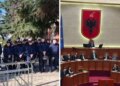 LIVE/ PS hedh poshtë kërkesën e SPAK për arrestimin e Ballukut me 82 vota. Spiropali, Xhafaj dhe ministri Gonxhe nuk ishin të pranishëm. Opozita bllokon seancën, ndërsa PS vazhdon me votimin e projekteve të rendit të ditës. PD organizon protestë para Parlamentit.