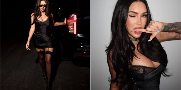 Megan Fox kap vëmendjen me veshjen e saj të guximshme në festën e organizuar nga Beyoncé dhe Jay-Z.