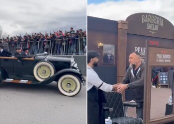 Metropolitano rikthen atmosferën e vitit 1930, duke shërbyer si lokacion për promovimin e filmit “Peaky Blinders” nga Atletico.