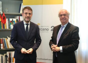 Ministri Hoxha në Institutin Mbretëror Elcano në Madrid: Zgjerimi i BE-së në Ballkanin Perëndimor si një imperativ strategjik