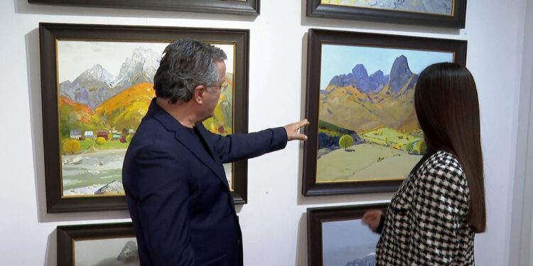 Natyra shqiptare: Një udhëtim artistik nga veriu në jug në veprat e Pashk Përvathit, artisti prezanton krijimet e tij të reja.