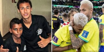 Neymar i dërgon një mesazh Rodrygos pas lëndimit të tij serioz: "Jam këtu për ty, trashëgimtari im"