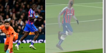 Premier League/Vijojnë debatet mbi VAR pas pozicionit jashtë loje të Sarr, i cili ishte në madhësi të hundës.