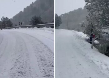 Qafa e Llogarasë, reshje të ulëta deri në mesatar të dëborës