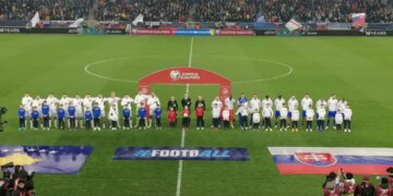 RISHKRUAR: LIVE Sllovaki-Kosovë/ Festimet Dardane shpërthejnë, goli i barazimit arrin në Bratislavë (Video)