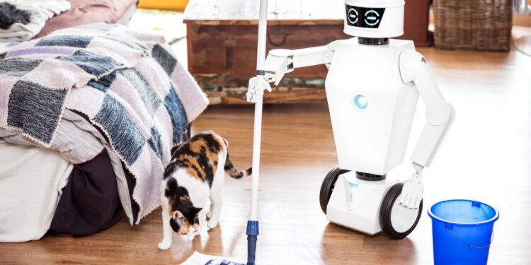 Robotët “amvisa” në provë nga Kina, mund të kryejnë detyrat e përditshme në shtëpi.