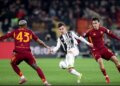 Serie A: Ndeshje emocionuese në Olimpico, Juventus shpëton nga humbja ndaj Romës në minutat e fundit, ndërsa verdhekuqtë ruajnë një avantazh prej 4 pikësh ndaj 'Zonjës së Vjetër'