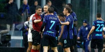 Serie A/Vershtrimet e arbitrave: Penallti për Interin, kartoni i kuq për Wesley ishte i justifikuar.