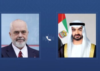Situata në Lindjen e Mesme: Rama bën telefonatën me Presidentin Mohamed bin Zayed Al Nahyan, ku Shqipëria shpreh dënimin për sulmet ndaj Emirateve të Bashkuara Arabe.