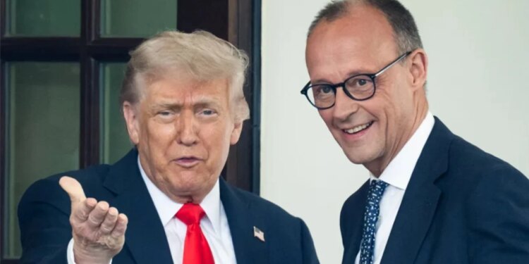 Takimi mes Trump dhe Merz në Shtëpinë e Bardhë, presidenti amerikan: Situata në Iran është e dëmtuar rëndë.