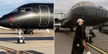 Tensionet në Lindjen e Mesme: Cristiano Ronaldo ndodhet në Arabinë Saudite, pa u ngjitur në avionin privat që arriti në Madrid.