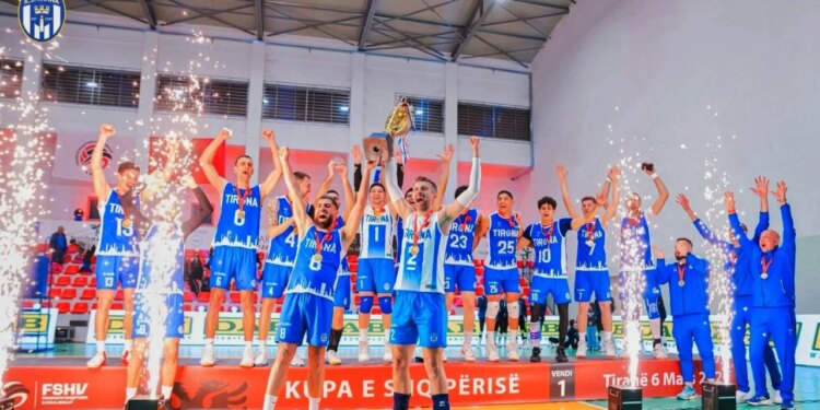 Tirana triumfon në derbin ndaj Partzanit dhe siguron për herë të 10-të Kupën e Shqipërisë.