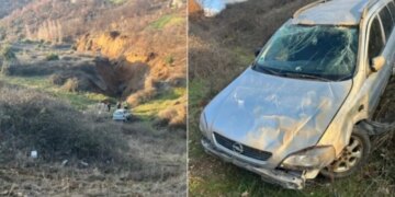 Trajneri i futbollit pëson rënie nga 10 metra lartësi me makinë në aksin Morinë-Kukës: "Kam lindur për së dyti..."