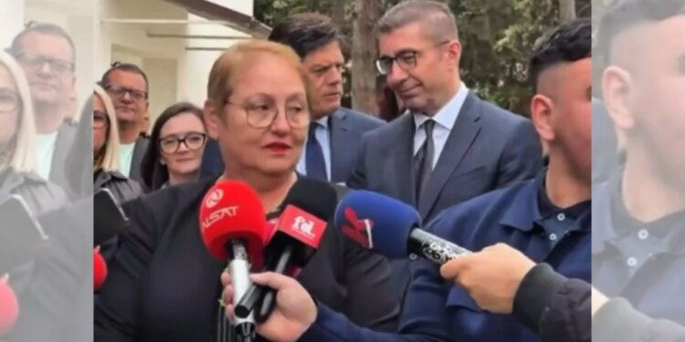 U rekomandua që të keni përkthyes gjatë vizitës në Tetovë" / Gazetari sfidon ministren e Arsimit të Maqedonisë së Veriut: "Nuk e kuptoj për kë është e nevojshme...