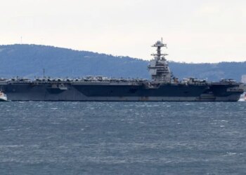 USS Gerald Ford arrin në Kroaci, aeroplanmbajtësja më e madhe në botë mbërrin në Split pas përfundimit të misionit në Lindjen e Mesme.