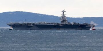USS Gerald Ford arrin në Kroaci, aeroplanmbajtësja më e madhe në botë mbërrin në Split pas përfundimit të misionit në Lindjen e Mesme.