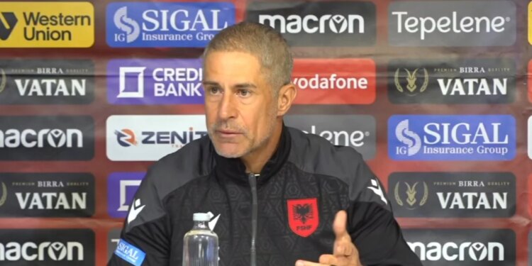 "Unë nuk kam besim në ndeshje miqësore" / Sylvinho përpara sfidës me Ukrainën: Përgatitja e ndeshjes është e vështirë pas një situate të tillë.