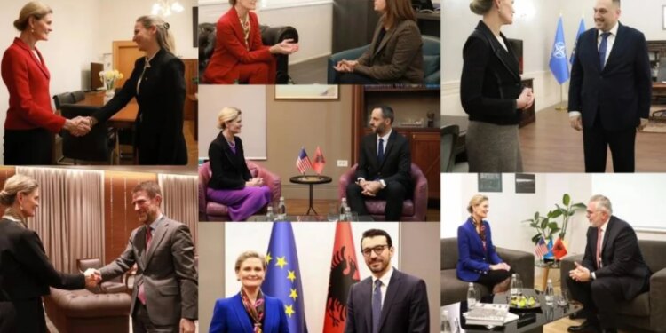 VanHorn zhvillon takim me ministrat e rinj, e Ngarkuara me Punë nga SHBA zbulon mesazhet e Trump për Shqipërinë.