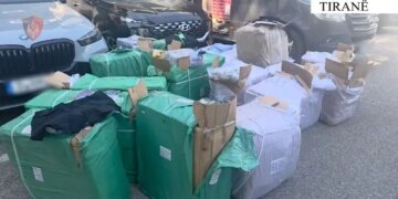 26-vjeçari arrestohet në aksin Elbasan-Tiranë për kontrabandë mallrash 45 mijë euro.