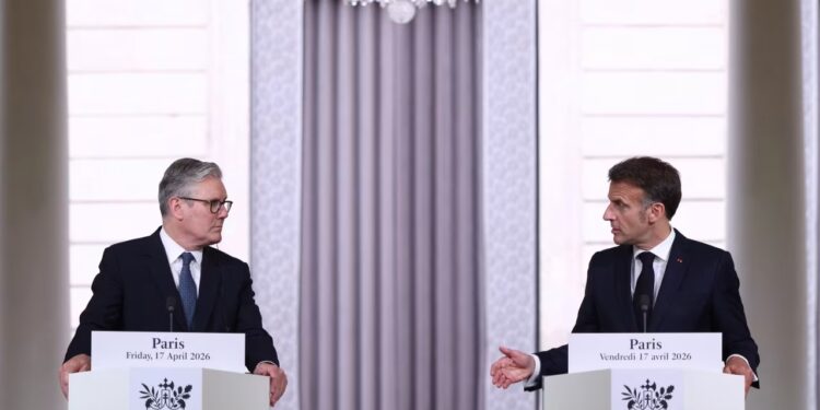 Britania dhe Franca mbledhin mbi 30 vende për Ngushticën e Hormuzit; rihapja e rrugës kyçe të energjisë