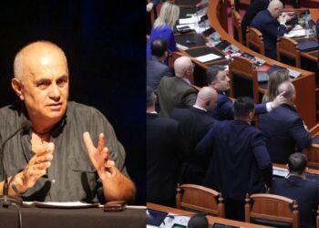 “Çfarë ndodh nëse deputetët humbasin kontrollin?”, akademiku Fuga bën ironinë e debatit në Parlament pas paralajmërimit të SHBA-së për rrezikun e sulmeve nga Irani.